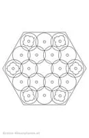 Mandalas Geo kleurplaat 25